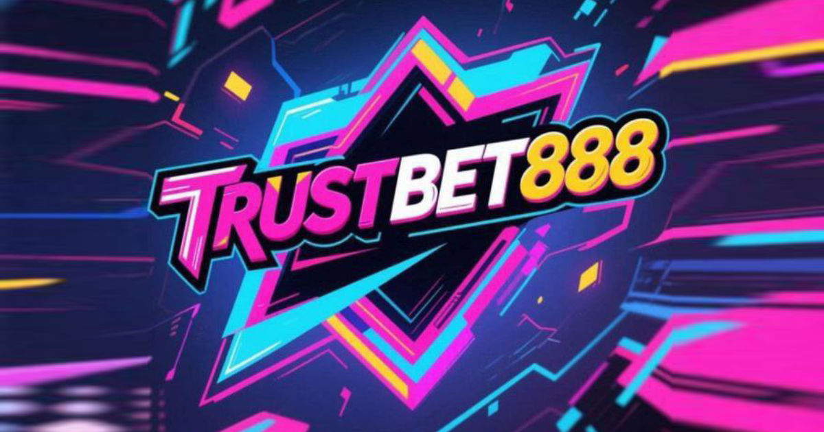 Main banner showing TrustBet88 digital entertainment platform with GCash integration